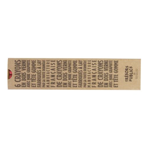 ETUI-FOURREAU KRAFT 3 CRAYONS