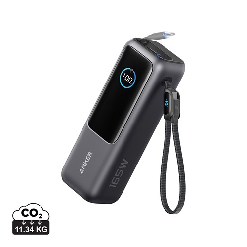 Powerbank 25.000 mAh et 165 W avec câble intégré  Anker