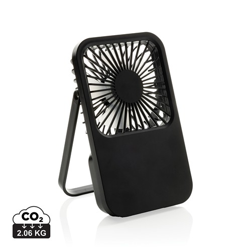 Ventilateur de bureau en plastique recyclé RCS Aervina