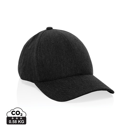 Casquette 6 panneaux 200gr chiné et recyclé AWARE™ Milo