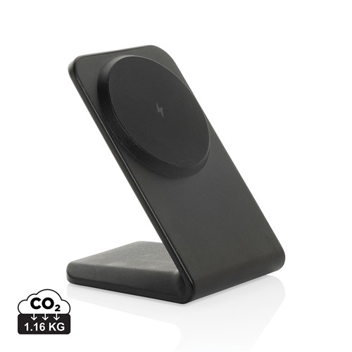 Chargeur magnétique 15W en plastique recyclé RCS VoltPerch