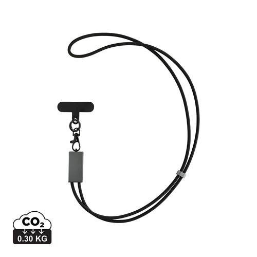 Cordon téléphone 60W avec chargeur en rRET RCS Terra