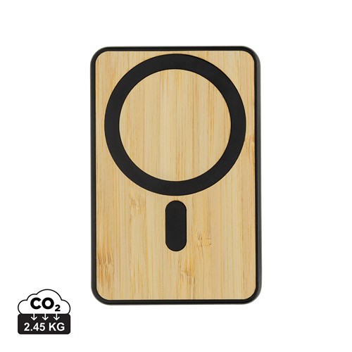 Powerbank 5000mAh et 5W en bambou et ABS RCS Zen