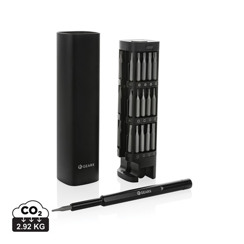 Set de tournevis 46 pcs en aluminium recyclé RCS Gear X