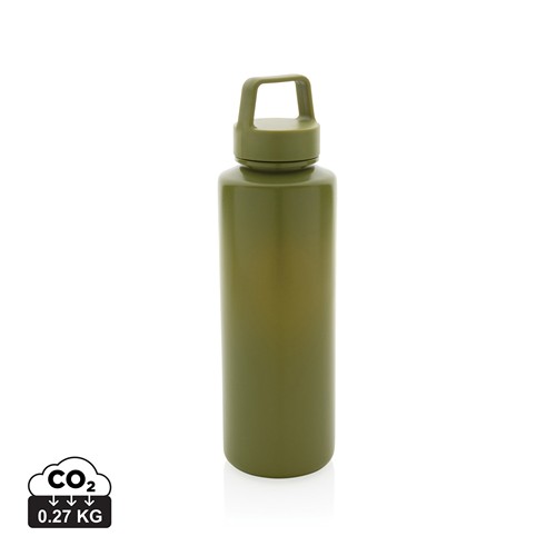 Bouteille 500ml en PP recyclé RCS et avec poignée