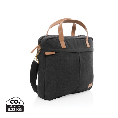Sac ordinateur Impact AWARE™ en toile 16oz recyclé