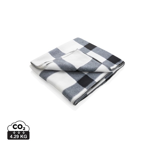 Couverture / Plaid doux à carreaux