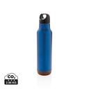 Bouteille isotherme étanche avec finition liège