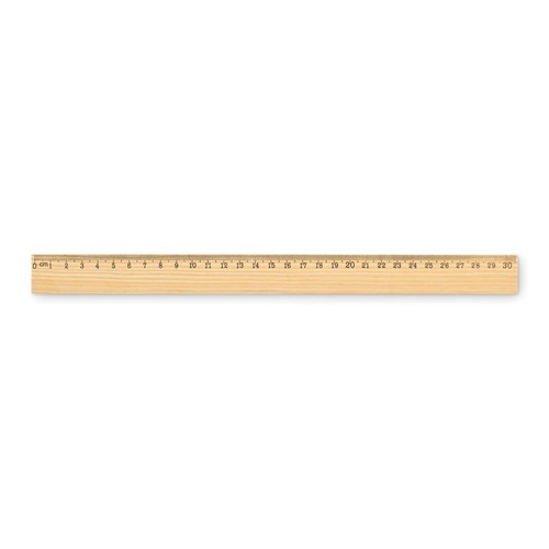 RULER30 Règle en bois 30cm