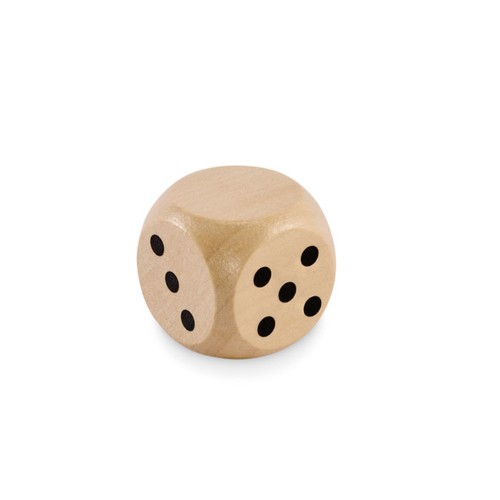 DADIN Dés en bois Schima 3cm dia