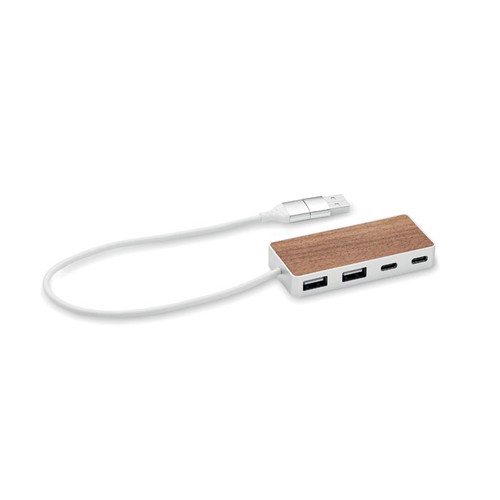UBAH Hub USB 4 ports 27,5 cm
