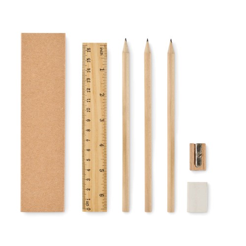 STOX Set d'écriture boîte en papier