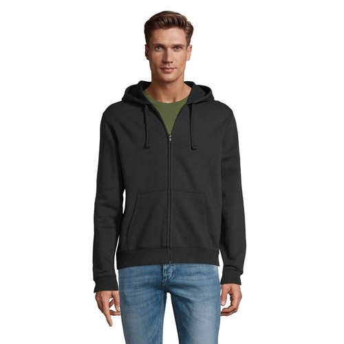 SPIKE MEN VESTE ZIP CAPUCHE