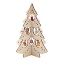SILUETA Décoration de sapin en bois