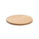 BAYIN Sous-verre rond en bambou