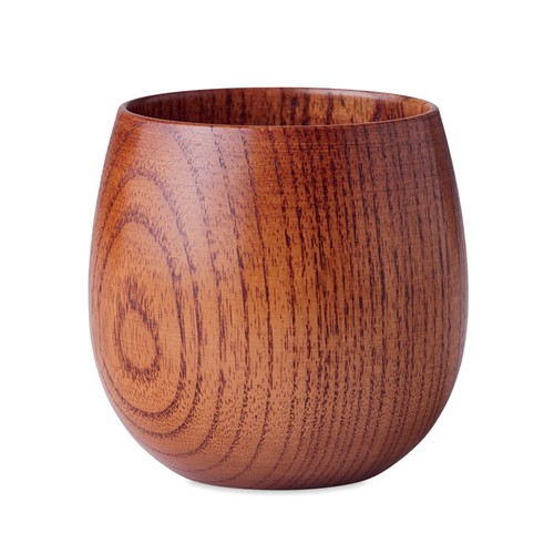 OVALIS Gobelet en bois de chêne 250 ml