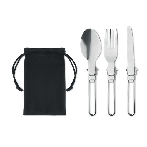 STAPI SET Set de 3 couverts camping