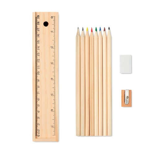 TODO SET Set de 12 crayons en bois