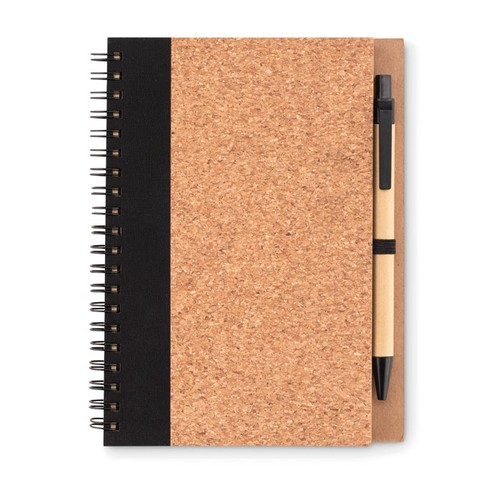 SONORA PLUSCORK Carnet en liège avec stylo