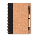 SONORA PLUSCORK Carnet en liège avec stylo