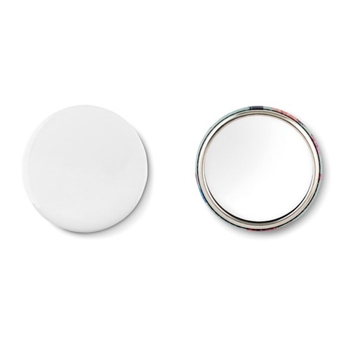MIRROR Pins en métal avec miroir