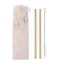 NATURAL STRAW Paille bambou avec brosse.