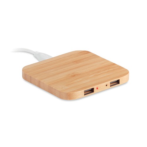 CUADRO Chargeur sans fil en bambou