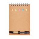 MULTIBOOK Carnet avec stylo et feuillets