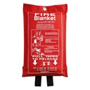 BLAKE Couverture anti -feu 100x95cm