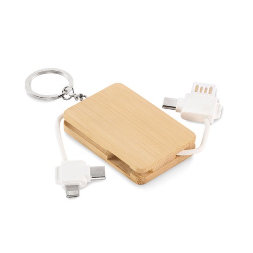 BUPOW Porte-clés et câble de charge