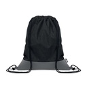 LIBAG Sac à cordon en PU RPET 2 tons