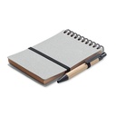 NOTIE Cahier recyclé et stylo à bille