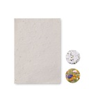 ASIDO Papier A6 graines de fleurs