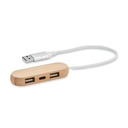 VINA C Hub USB 3 ports câble 2 en 1