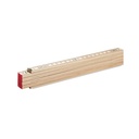 ARA Règle de charpentier en bois 2m