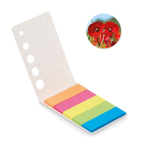 MEMO SEED Notes adhésives en papier à pla