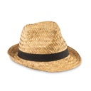 MONTEVIDEO Chapeau en paille naturelle
