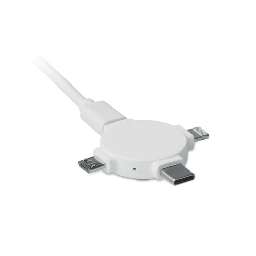 LIGO CABLE Câble avec adaptateur 3 en 1