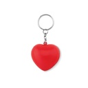 LOVY RING Porte-clés en PU forme cœur