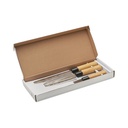 TAKI Set 3 couteaux style japonais